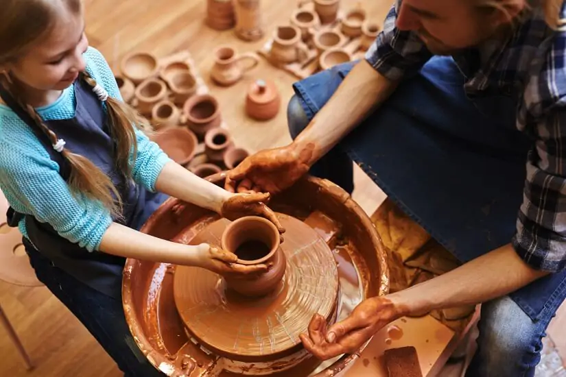 آموزش سفالگری کودکان