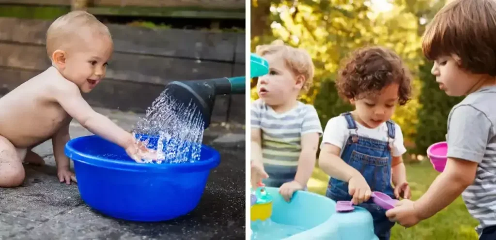 کارگاه آب بازی مادر و کودک