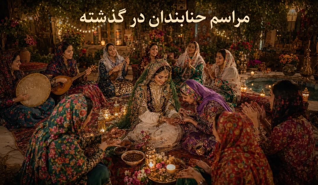 مراسم حنابندان در گذشته