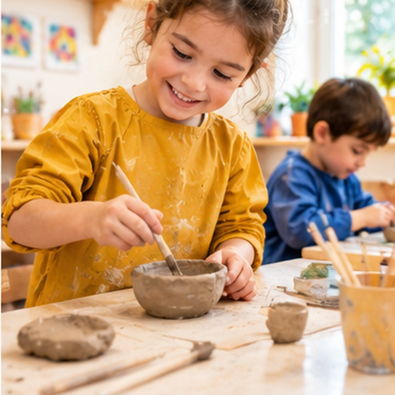 گل سفالگری برای کودکان؛ چرا بازی با گل می‌تواند یک تجربه آموزشی ارزشمند باشد؟